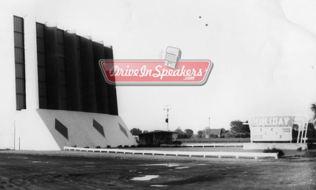 Holiday Drive-In Theatre - From Drive In Speakers Com (newer photo)